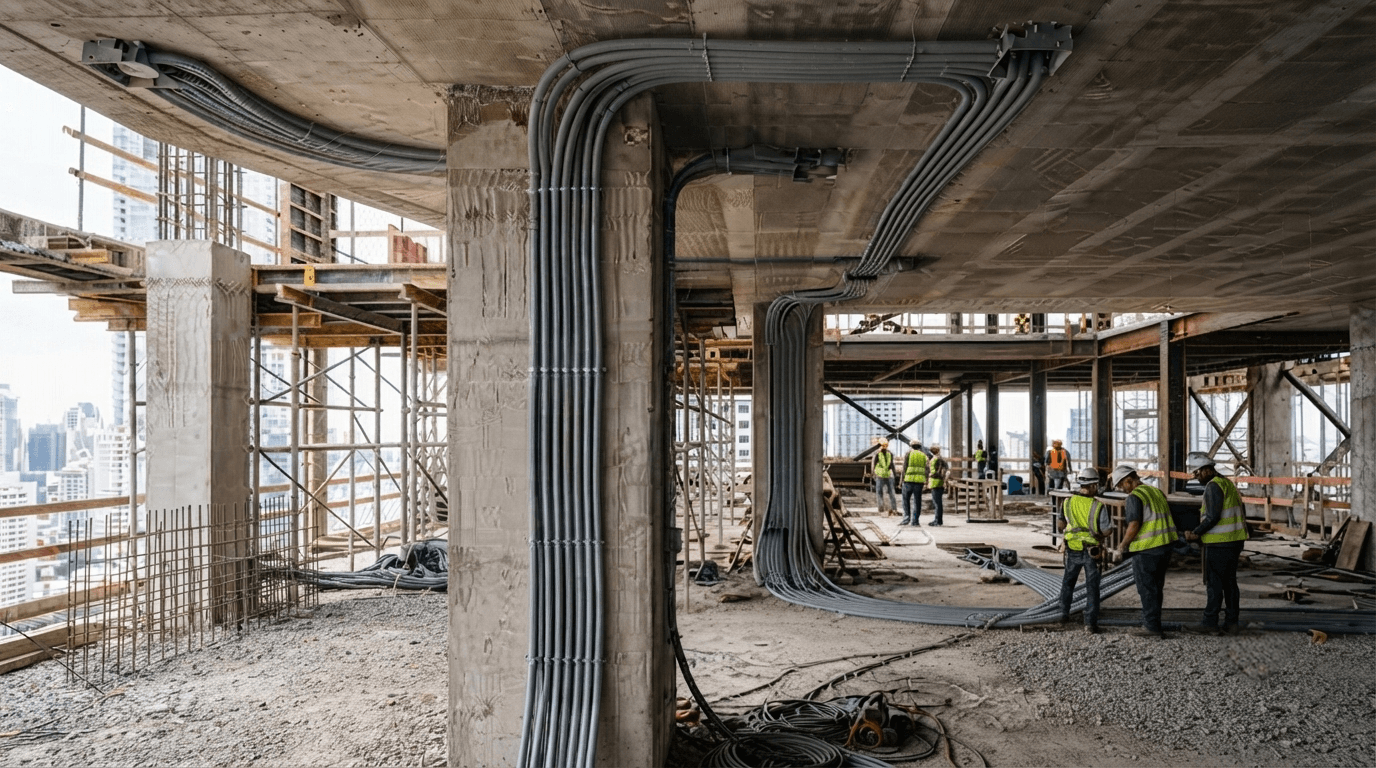 Residential & Commercial: Building Cable Management & Conduit