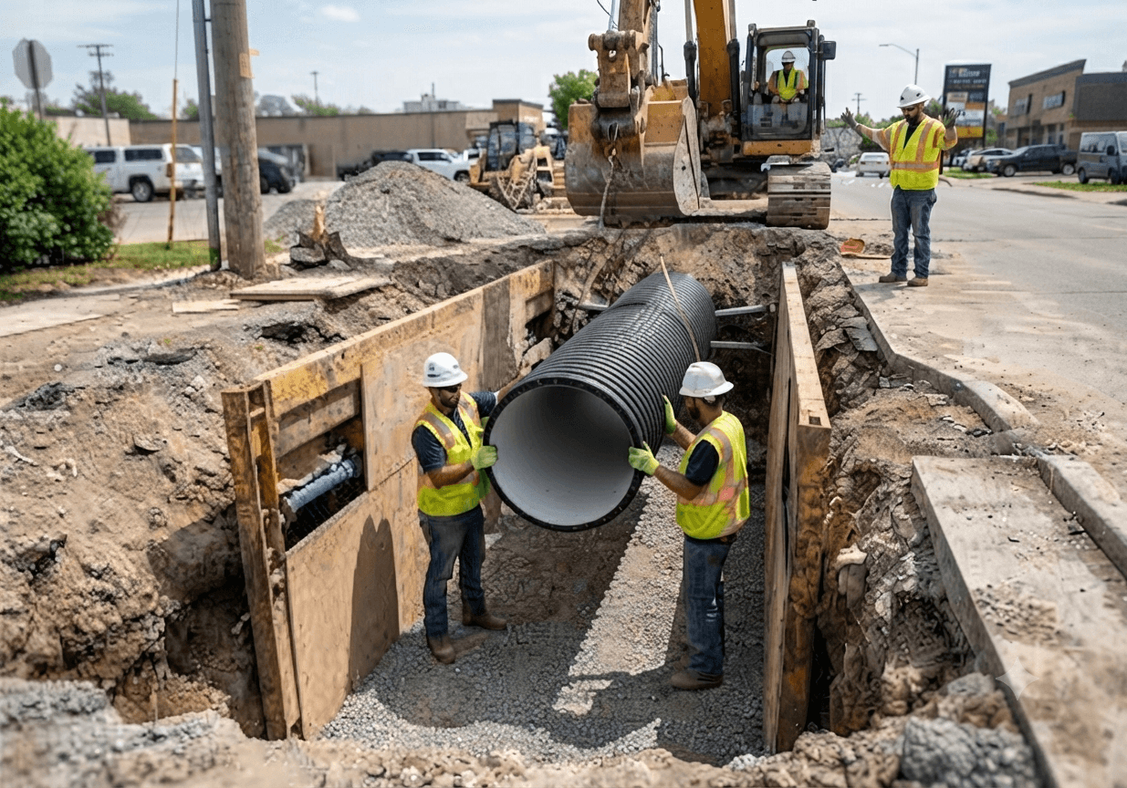 Civil Infrastructure: Municipal Stormwater & Gravity Sewer